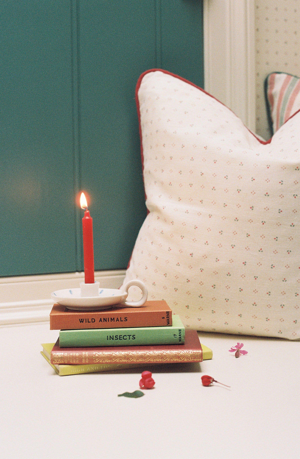 Minni Red Cushion – Square