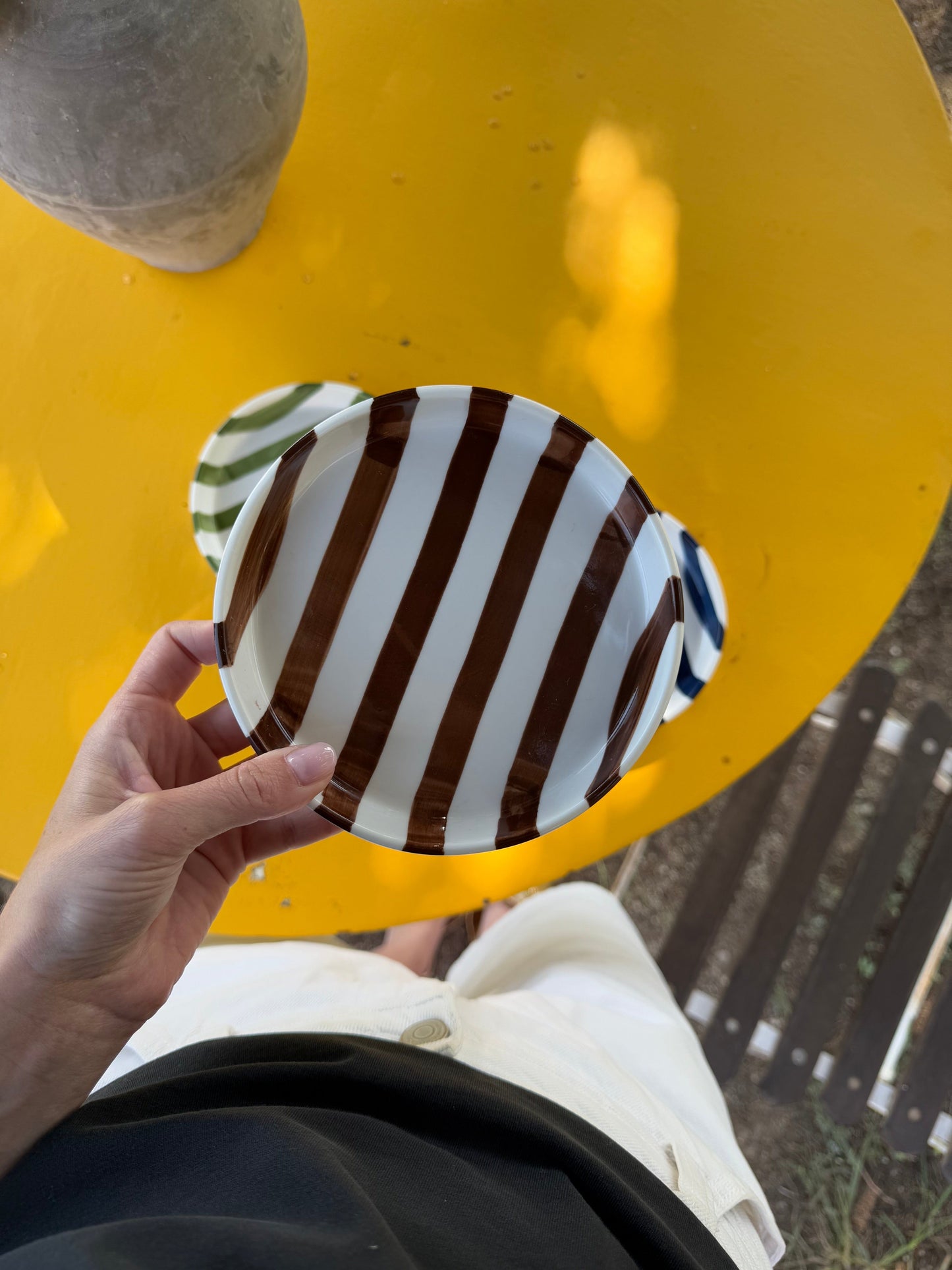 Marinero Plate - Brown