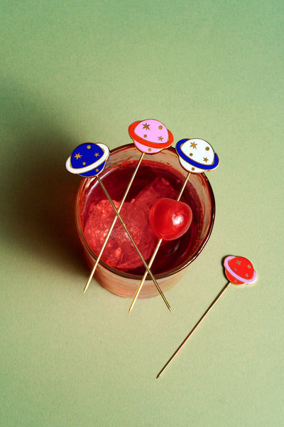 Cosmos Cocktail Picks (Set of 4)