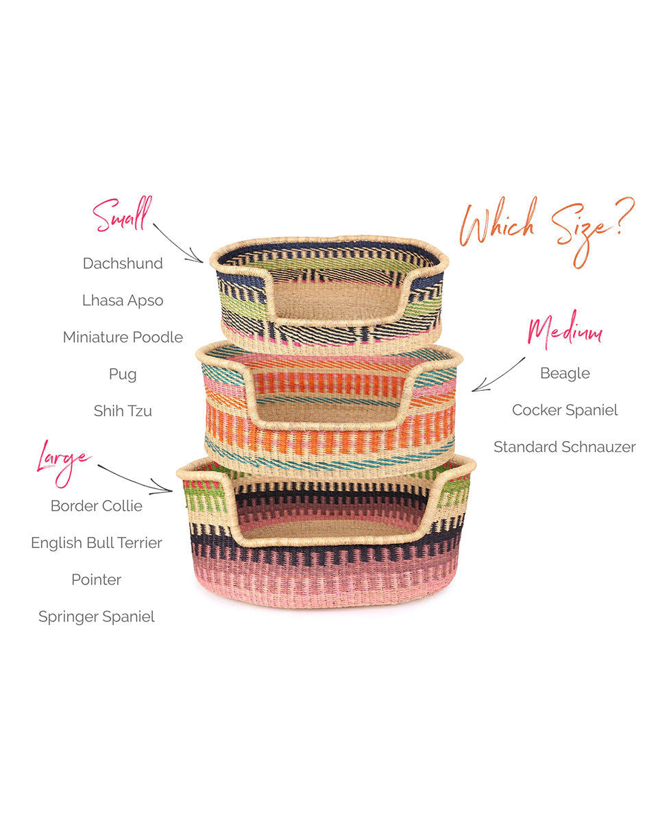 KARE: Natural Handwoven Dog Basket
