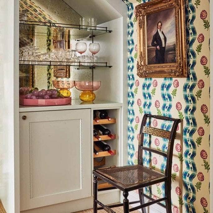 Ursula's Favourite Medium Octagon Tray - Pink