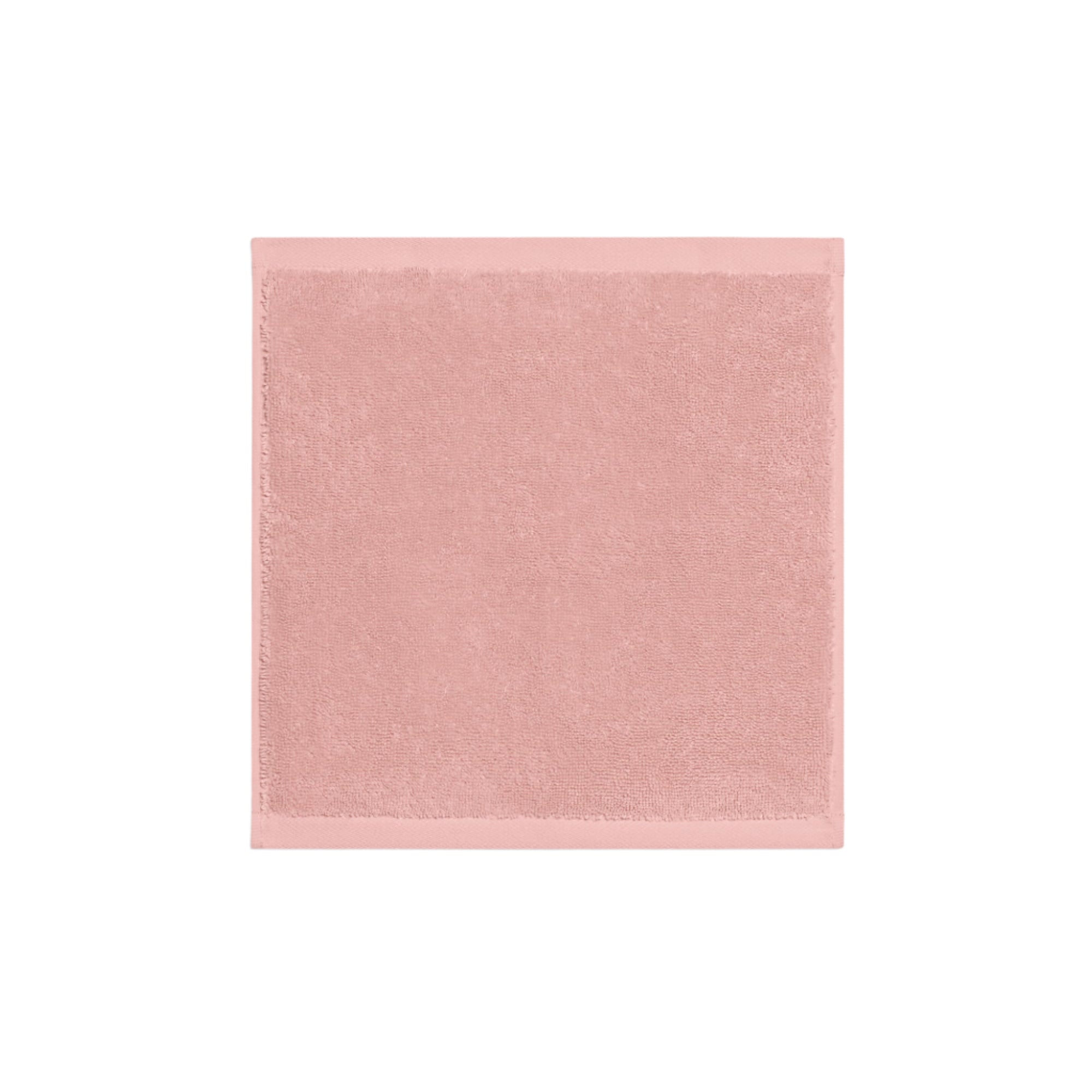 Organic Cotton Face Towel - Dusky Rose