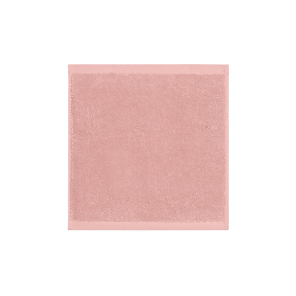 Organic Cotton Face Towel - Dusky Rose