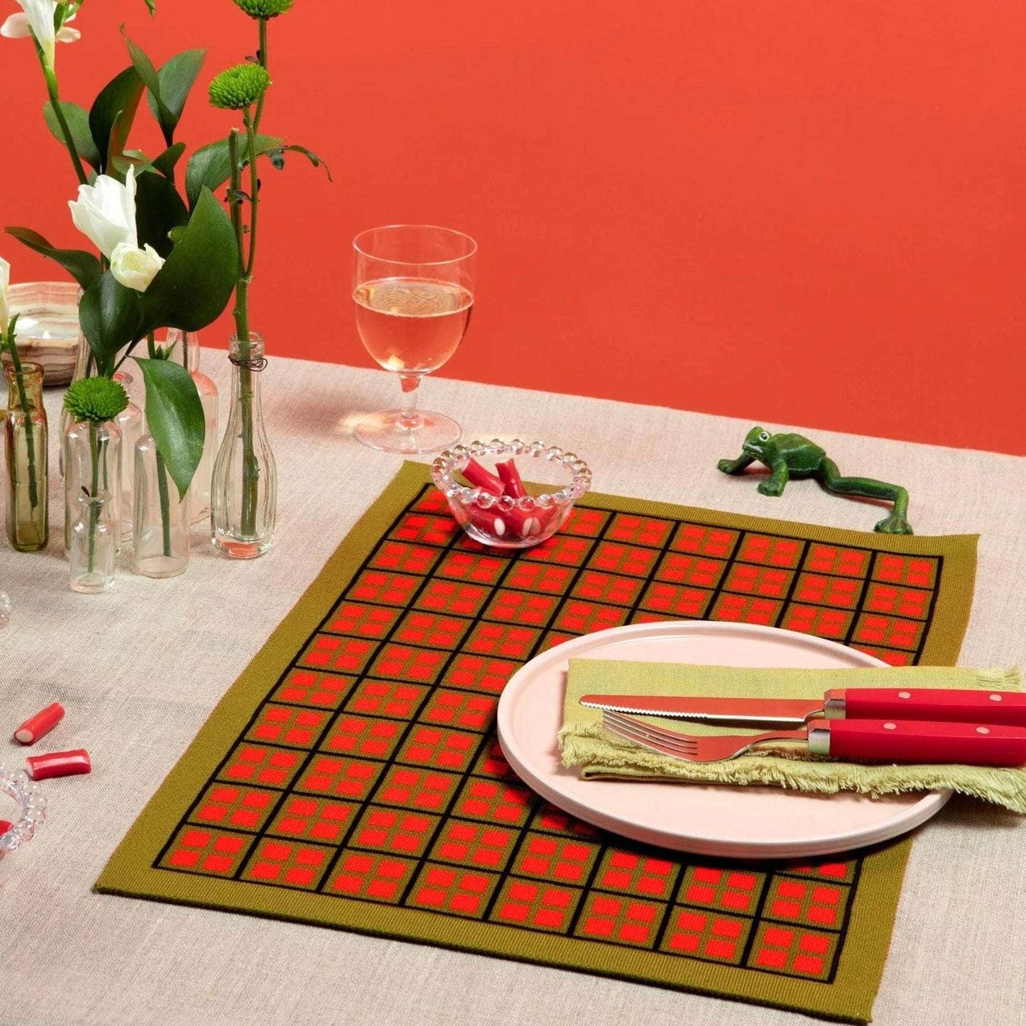 Retro Tiles - Jacquard Placemat