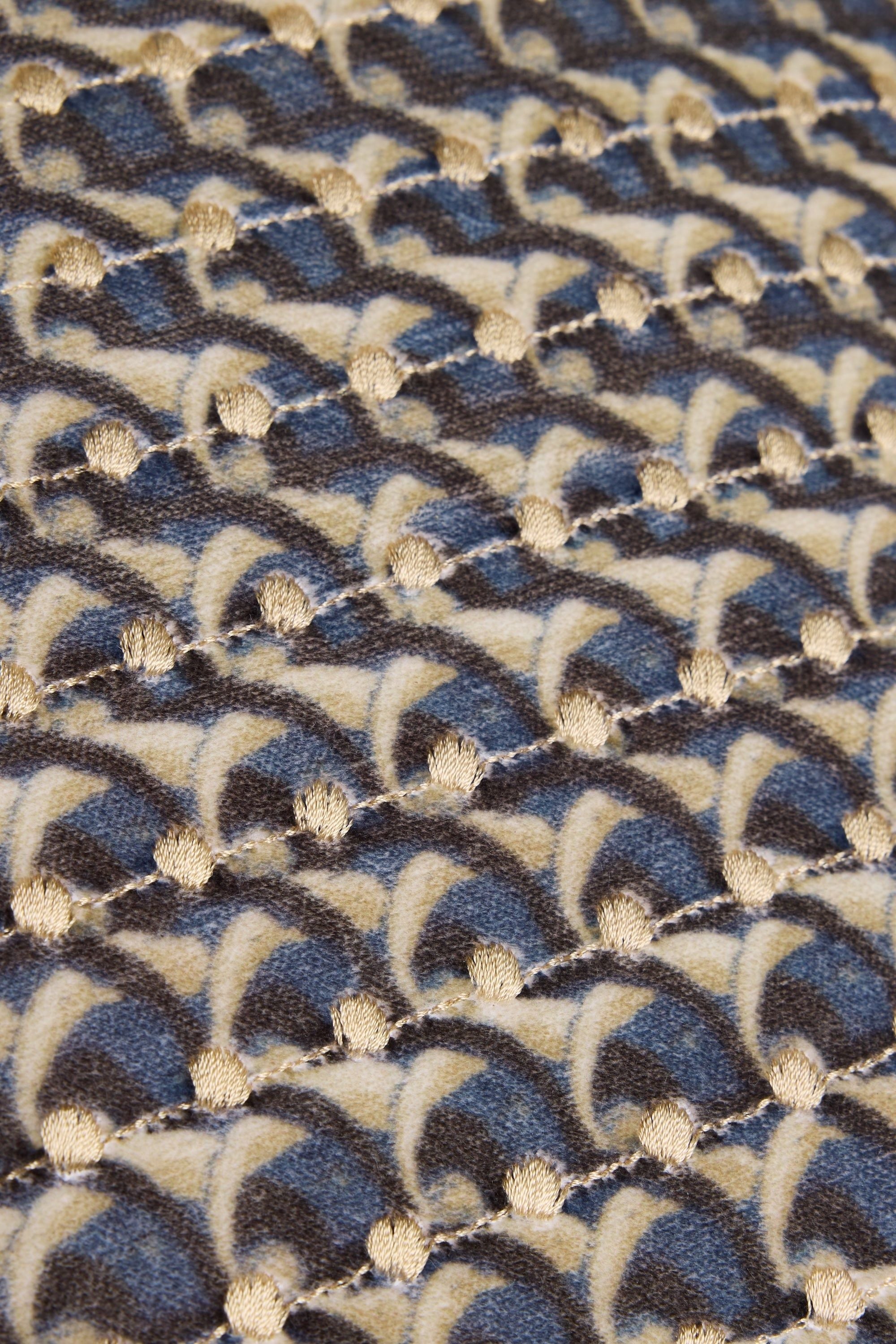 Sawai Cushion Cover - Blue