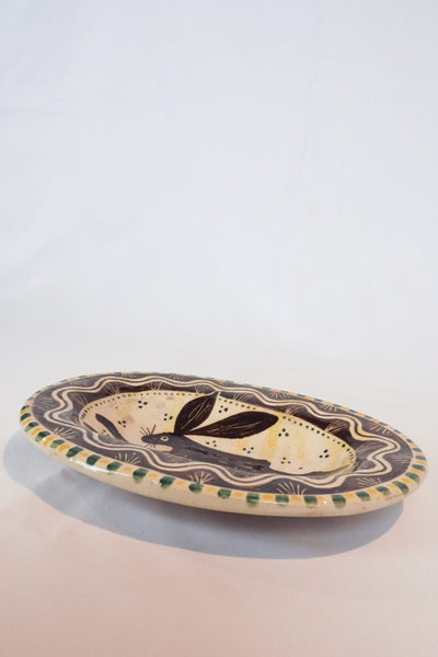 Oval Hare Dish