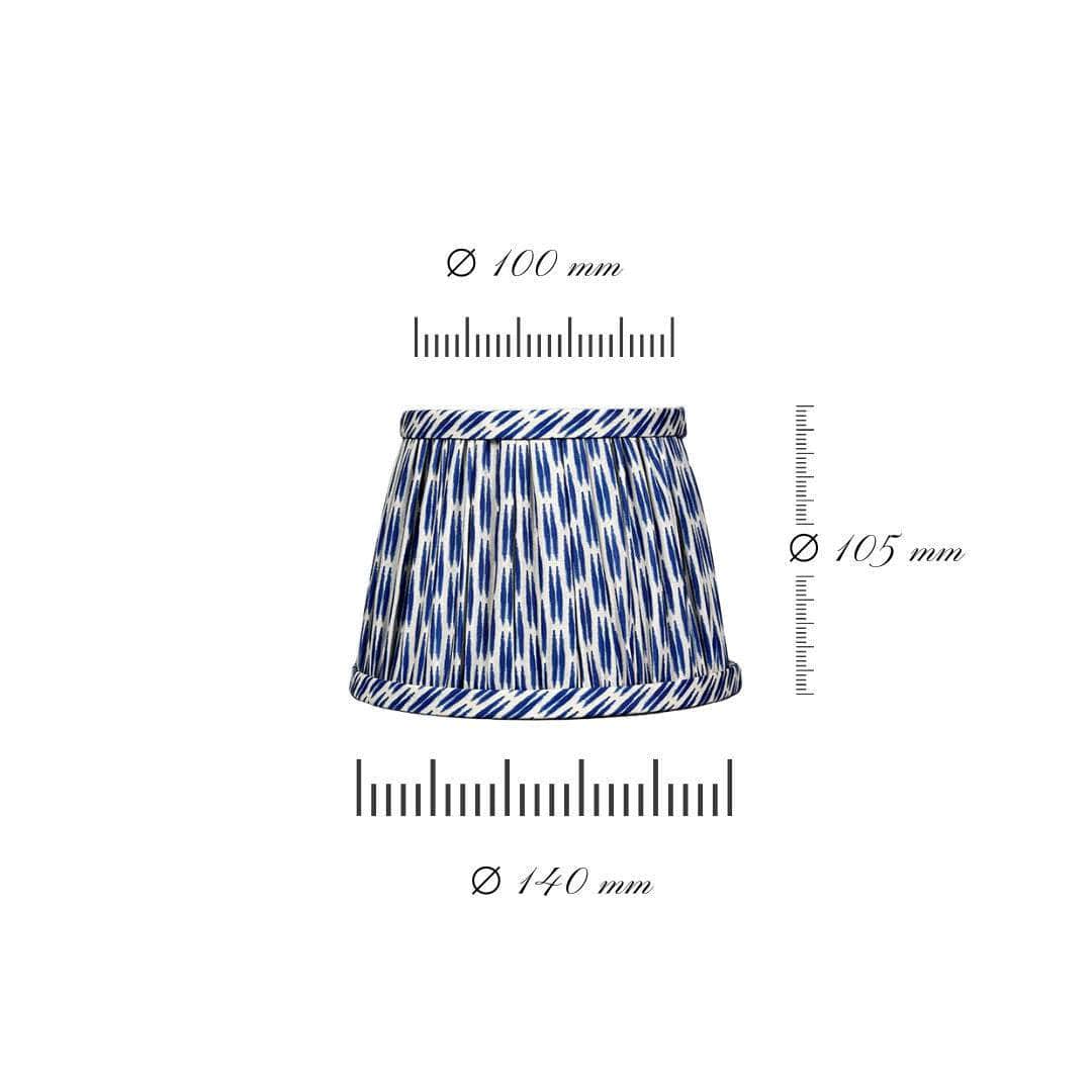 Lampshade Blue Ikat