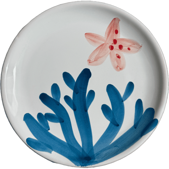 Corallo Plate 16 cm – Blue Coral