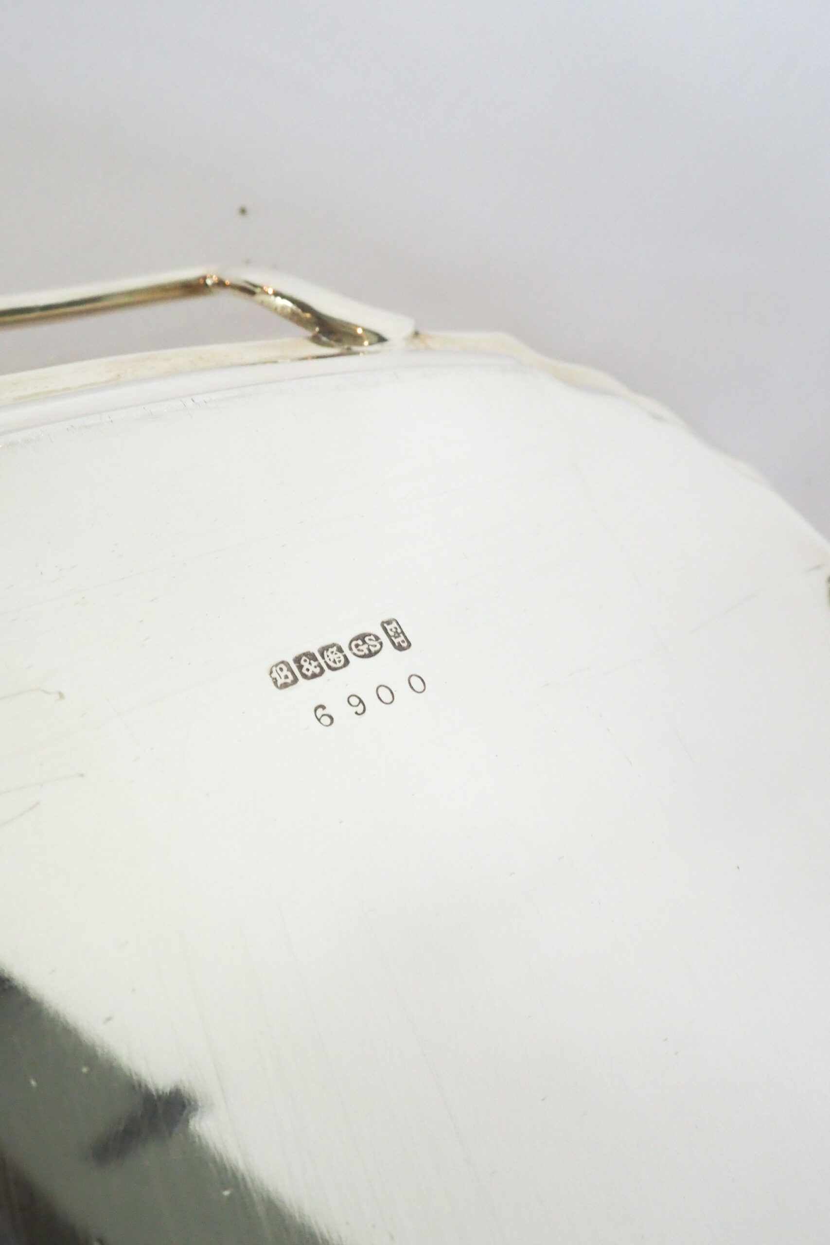 Antique Silver Plate Tray