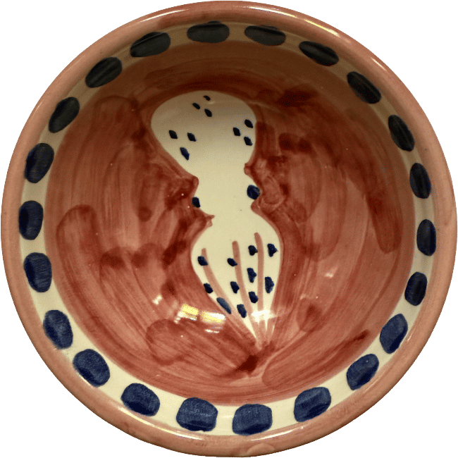 Amalfi Bowl Red Octopus - 11cm