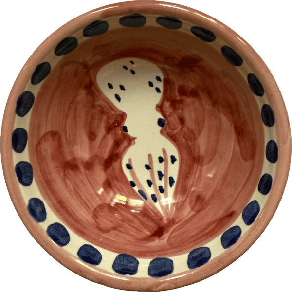 Amalfi Bowl Red Octopus - 11cm