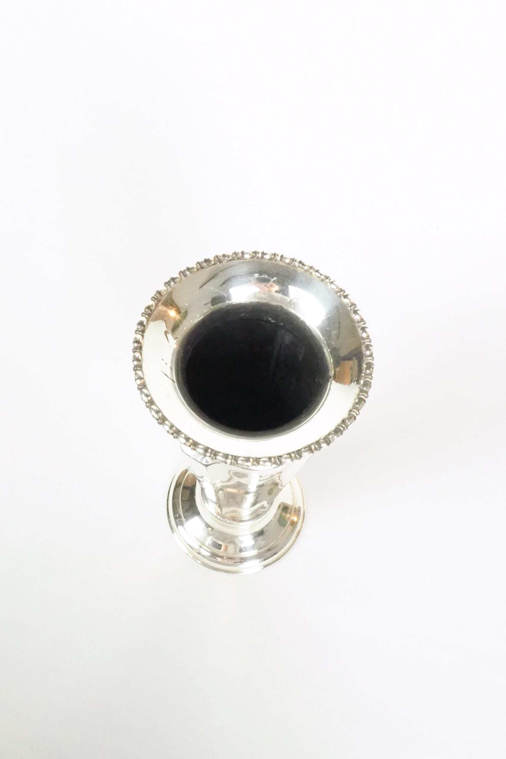 Antique Silver Plate Vase