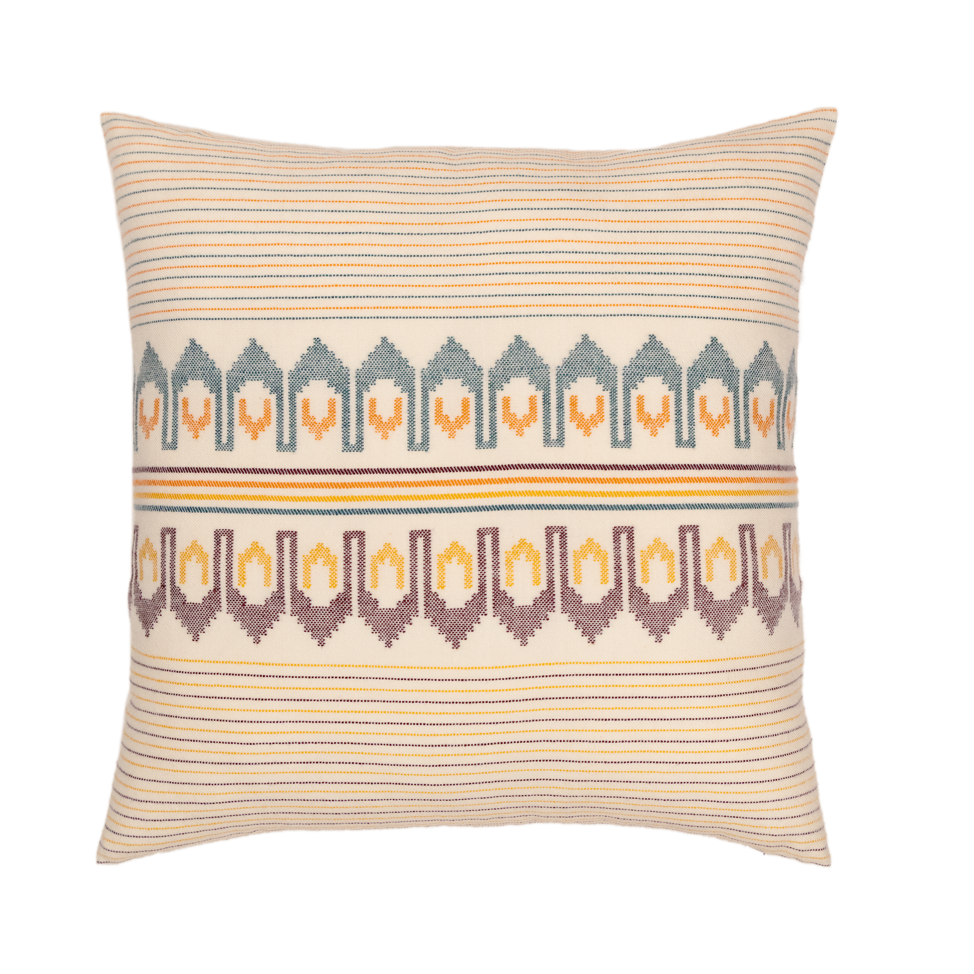 Extra-Weft Merino Pillow Cover 20×20 in