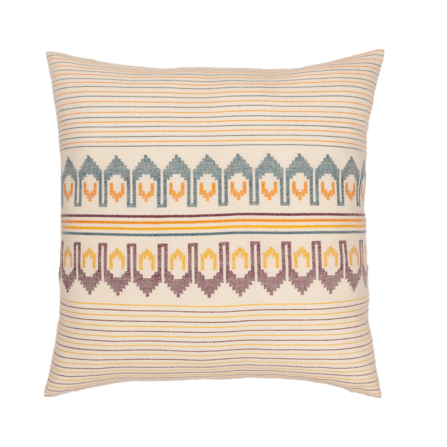 Extra-Weft Merino Pillow Cover 20×20 in