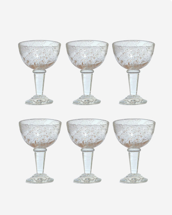FLECK Champagne Coupes - Gold