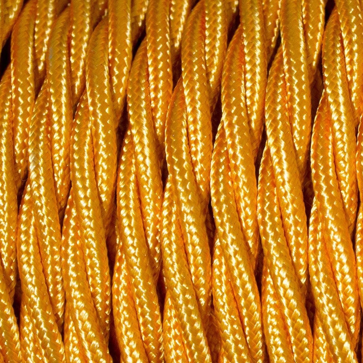 Fabric Extension Cable in Turmeric