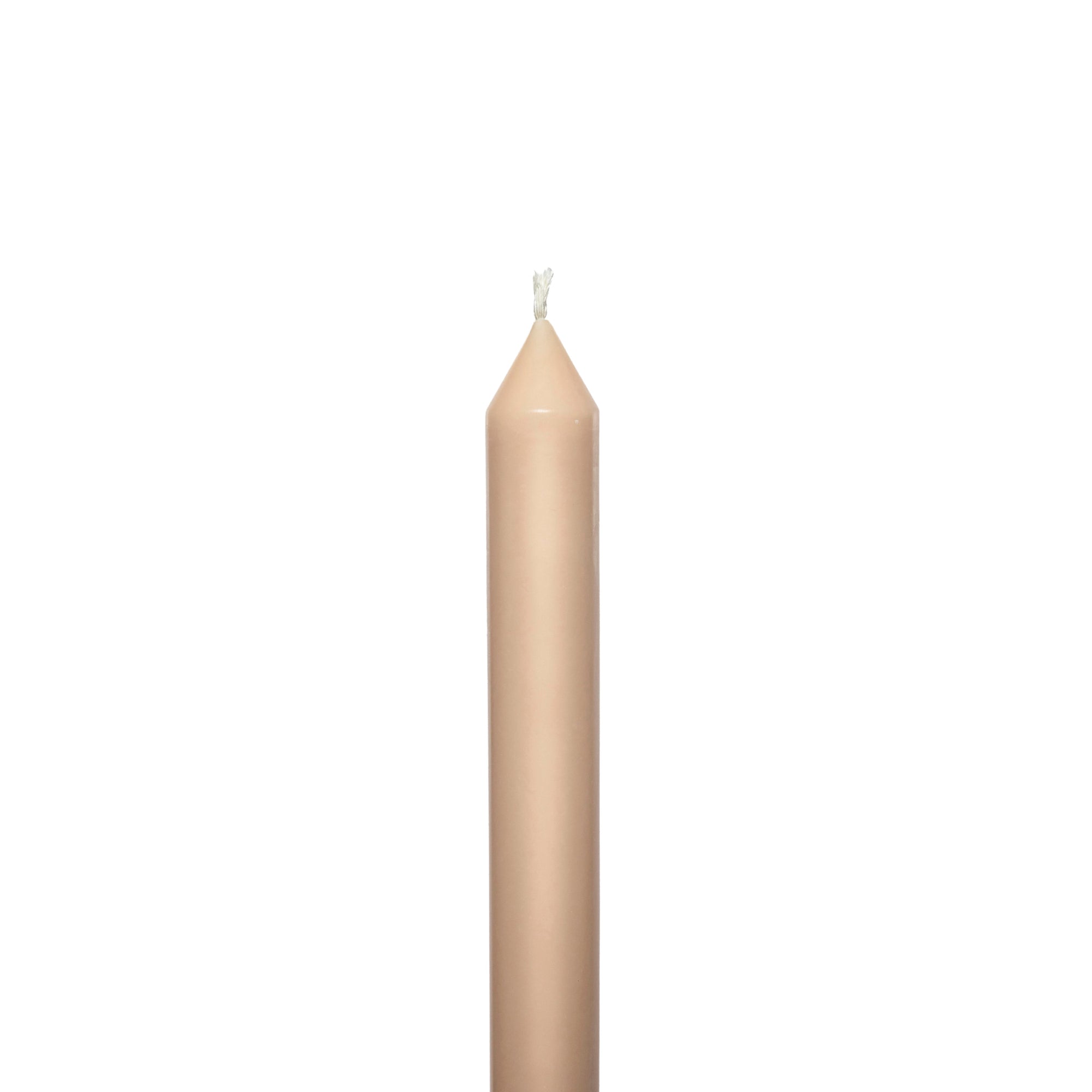 Shell Tapered METRE Candle Pair