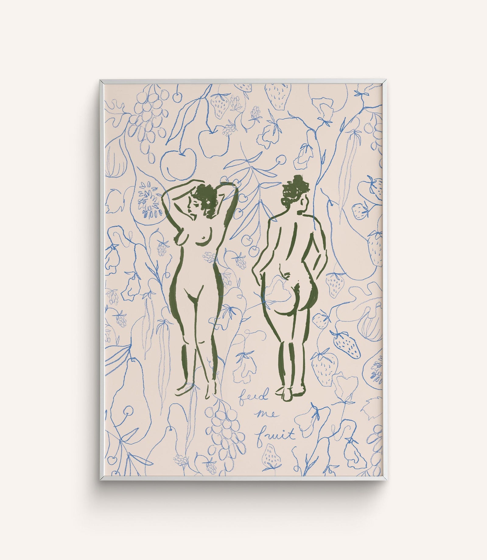 “Fruit Nymphs” Art Print