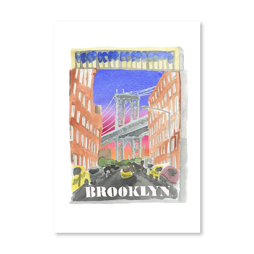 Brooklyn Matchbook Print