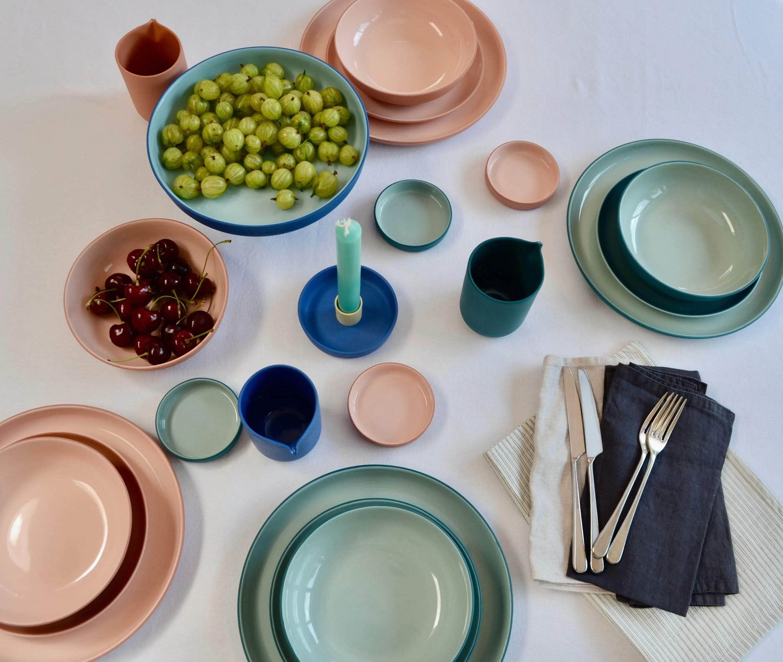 Small Plate Emerald Green