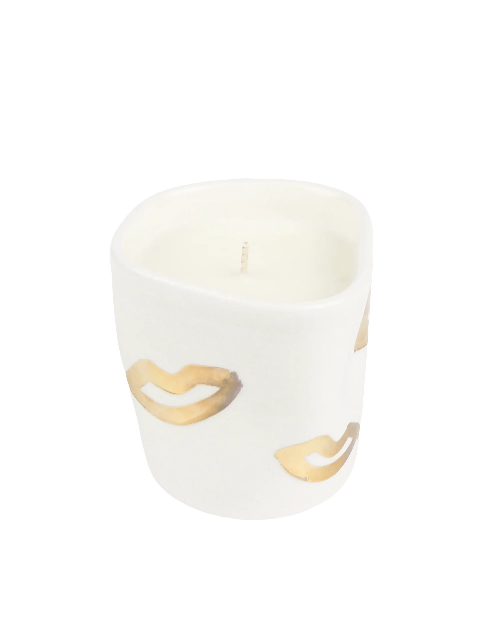 Gold Kiss Candle