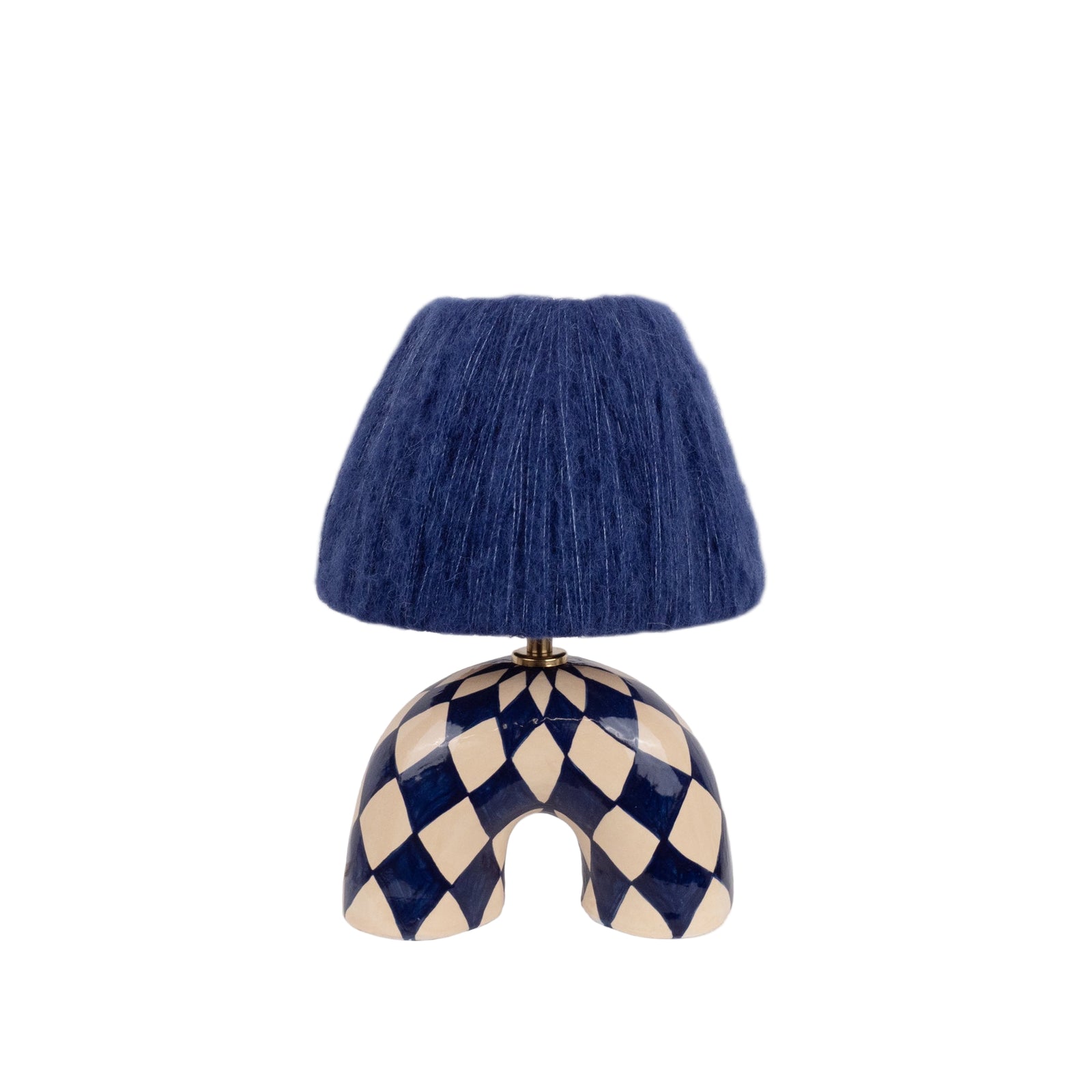 'Me' Table Lamp - Blue Diamond