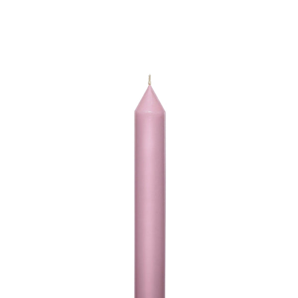Dusty Lilac Tapered METRE Candle Pair