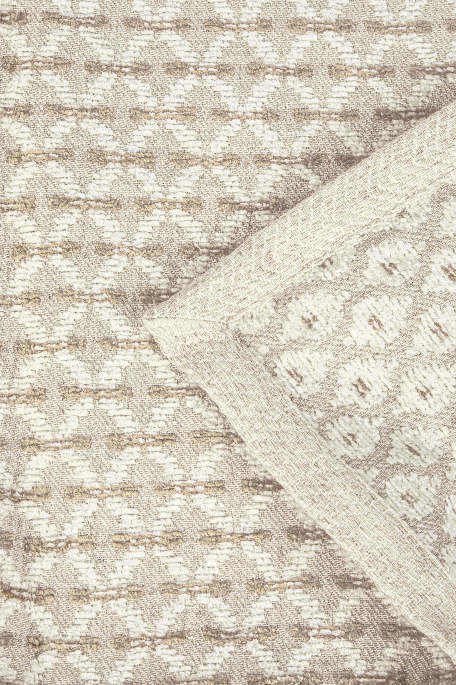 Robab Jacquard Throw - Ivory