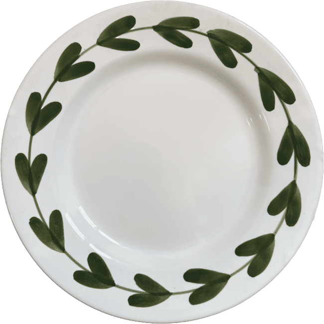Cesare Plate Green - 20cm