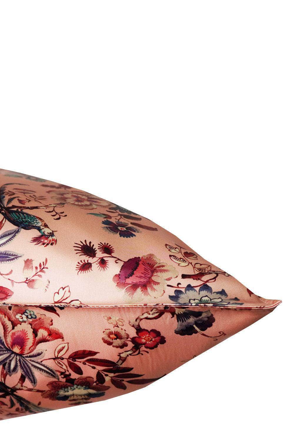 Silk Pillowcase Made With Liberty Fabric Jannah Dusky Pink