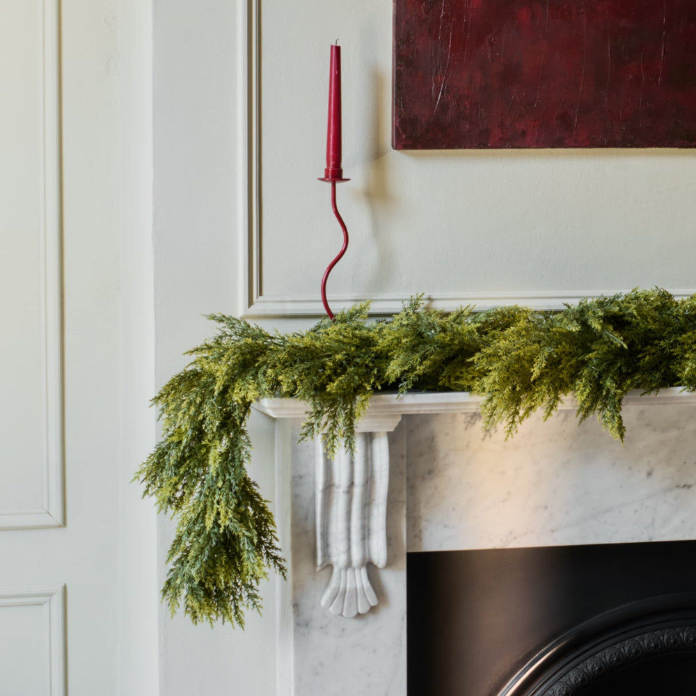 Forever Cypress - Faux Christmas Garland