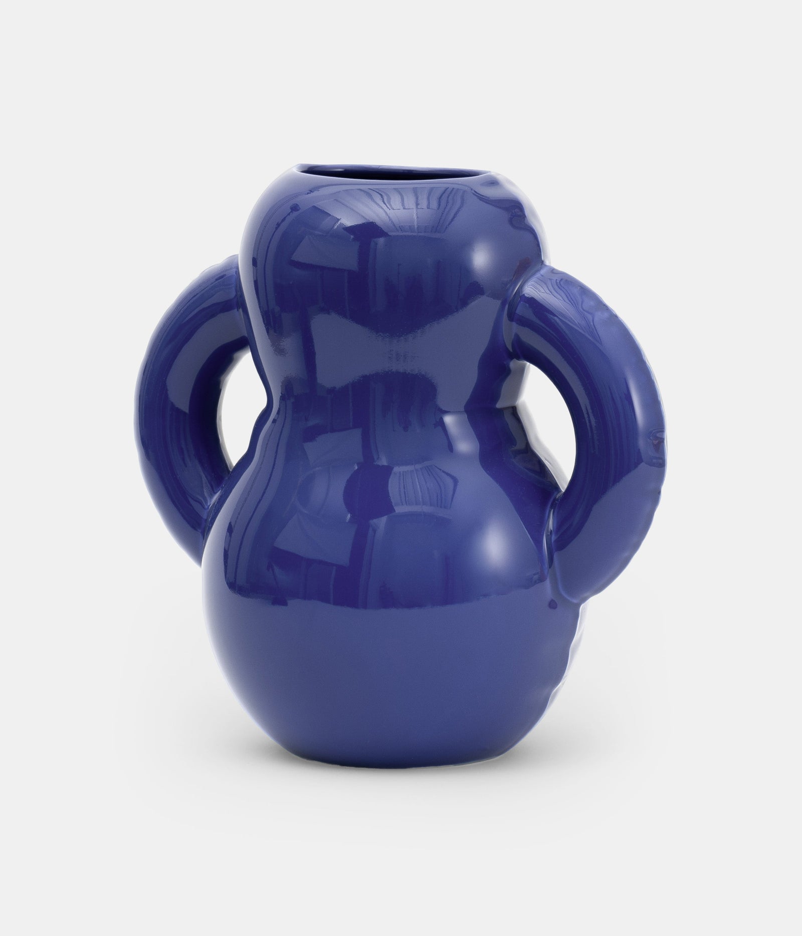 Vase 'OSCAR' Indigo Gloss