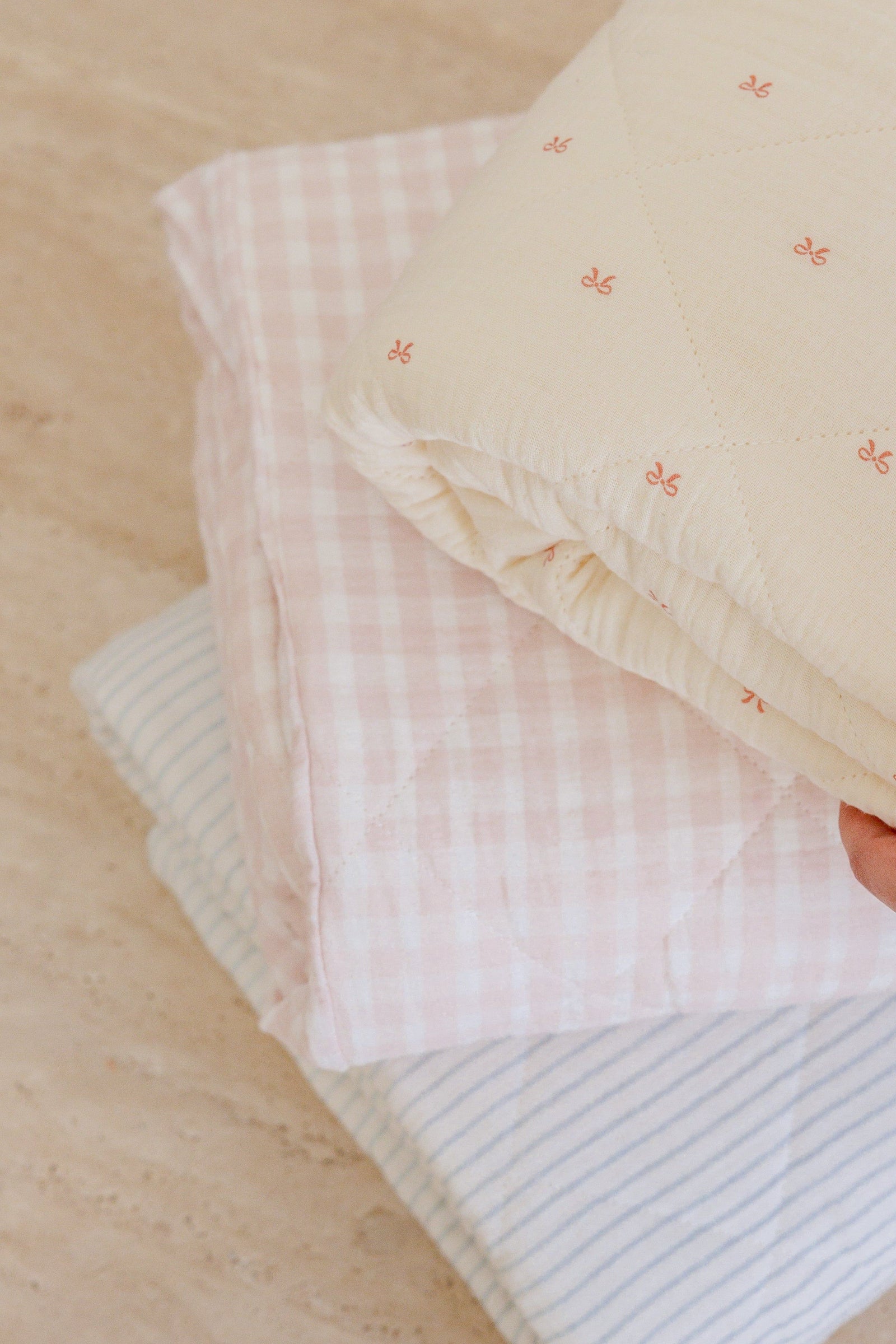 Soft Quilt Blanket – Rosewater