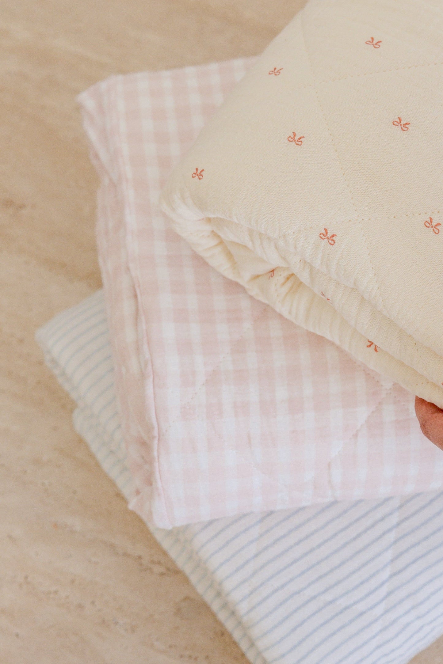 Soft Quilt Blanket – Rosewater