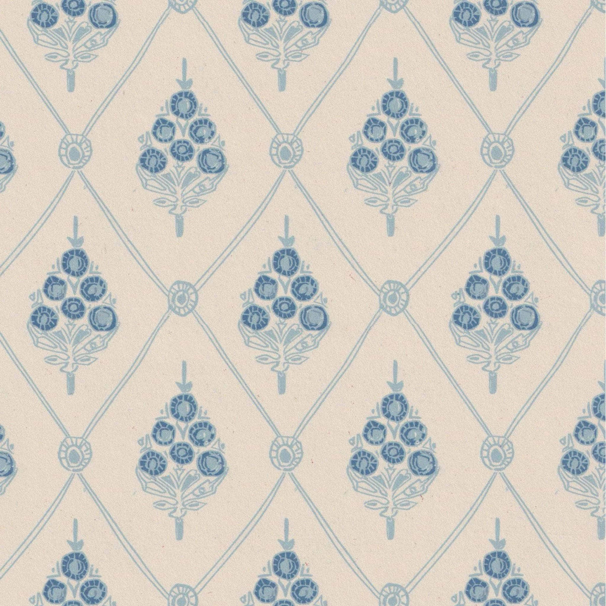 Agra Wallpaper - Aqua