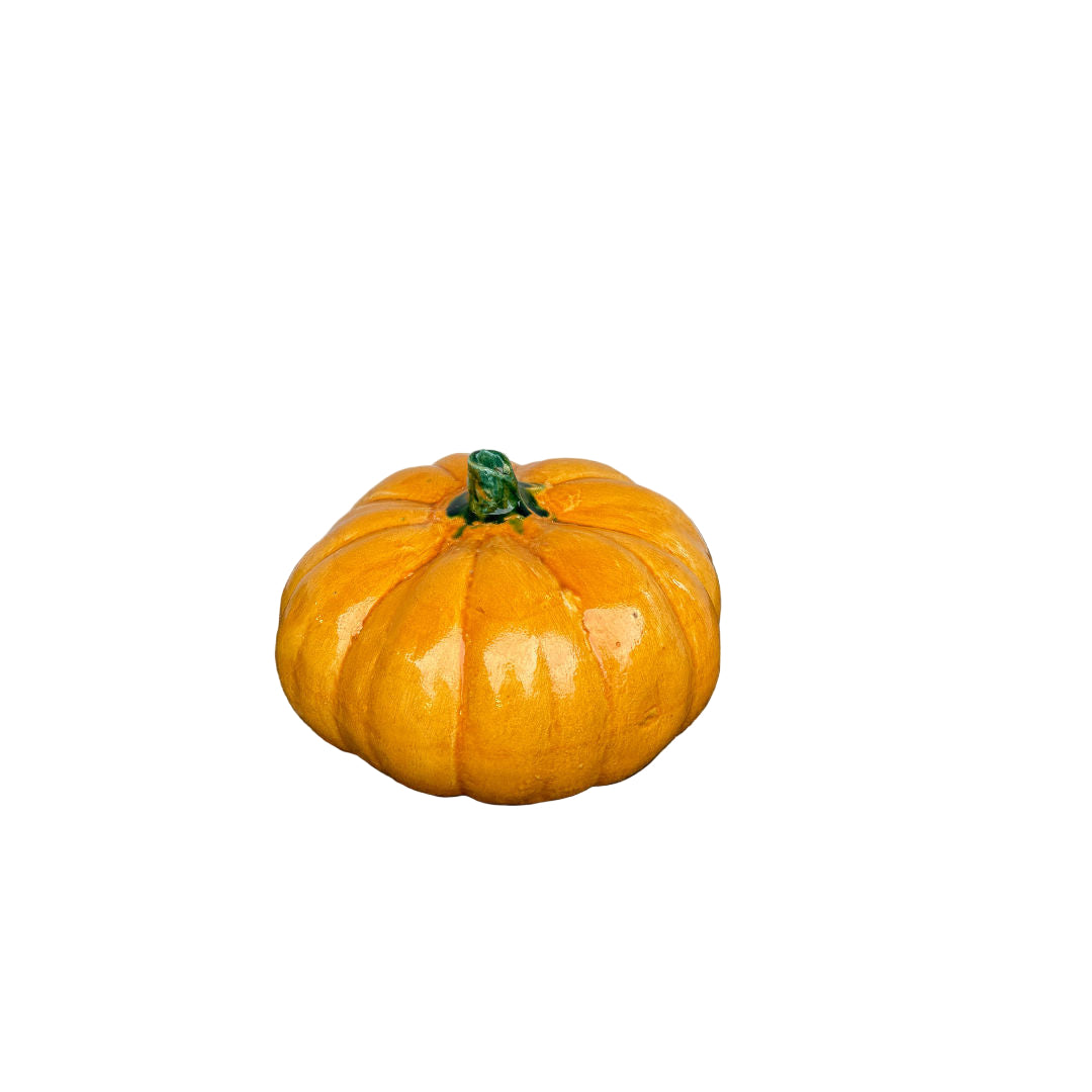 Large Ceramic Pumpkin