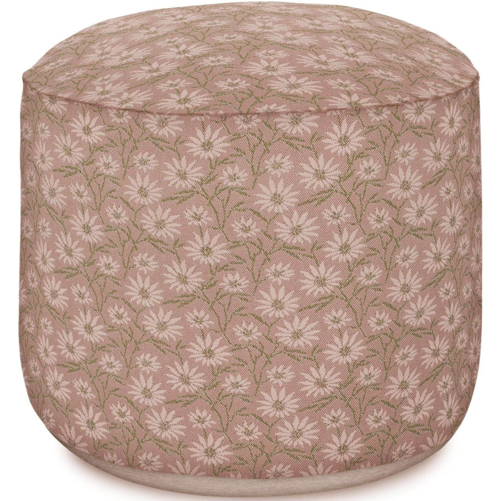 Outdoor Pouf Mako Rose & Olive