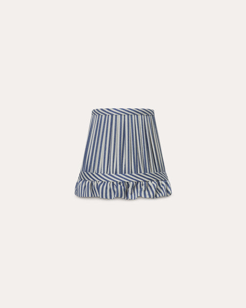 The Fine Stripe in Delphinium Wall Light Lampshade