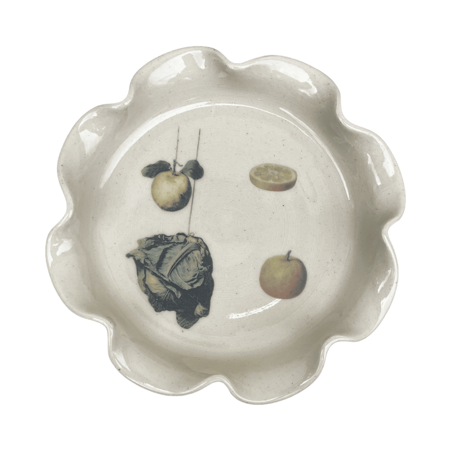 Frilly Dish - Cotan #1