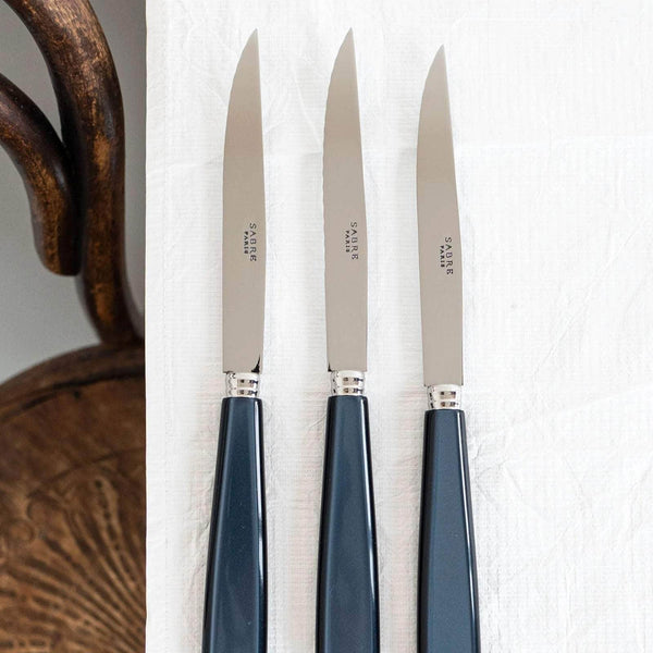 Icône Set of 6 Steak Knives, Midnight Blue