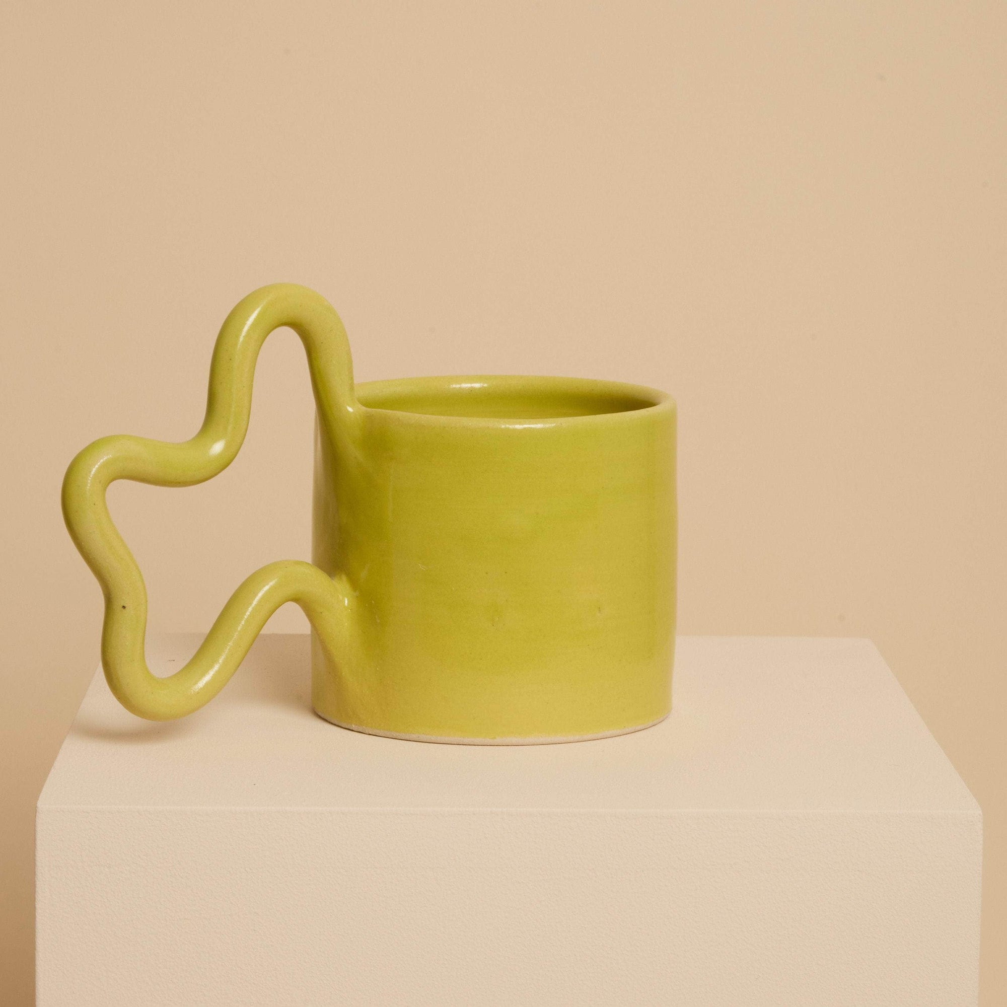 Wiggle Mug - Chartreuse