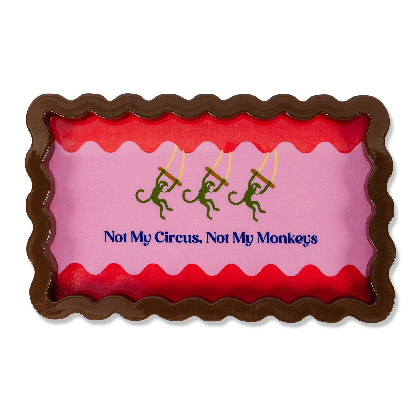 Not My Circus Lacquer Tray