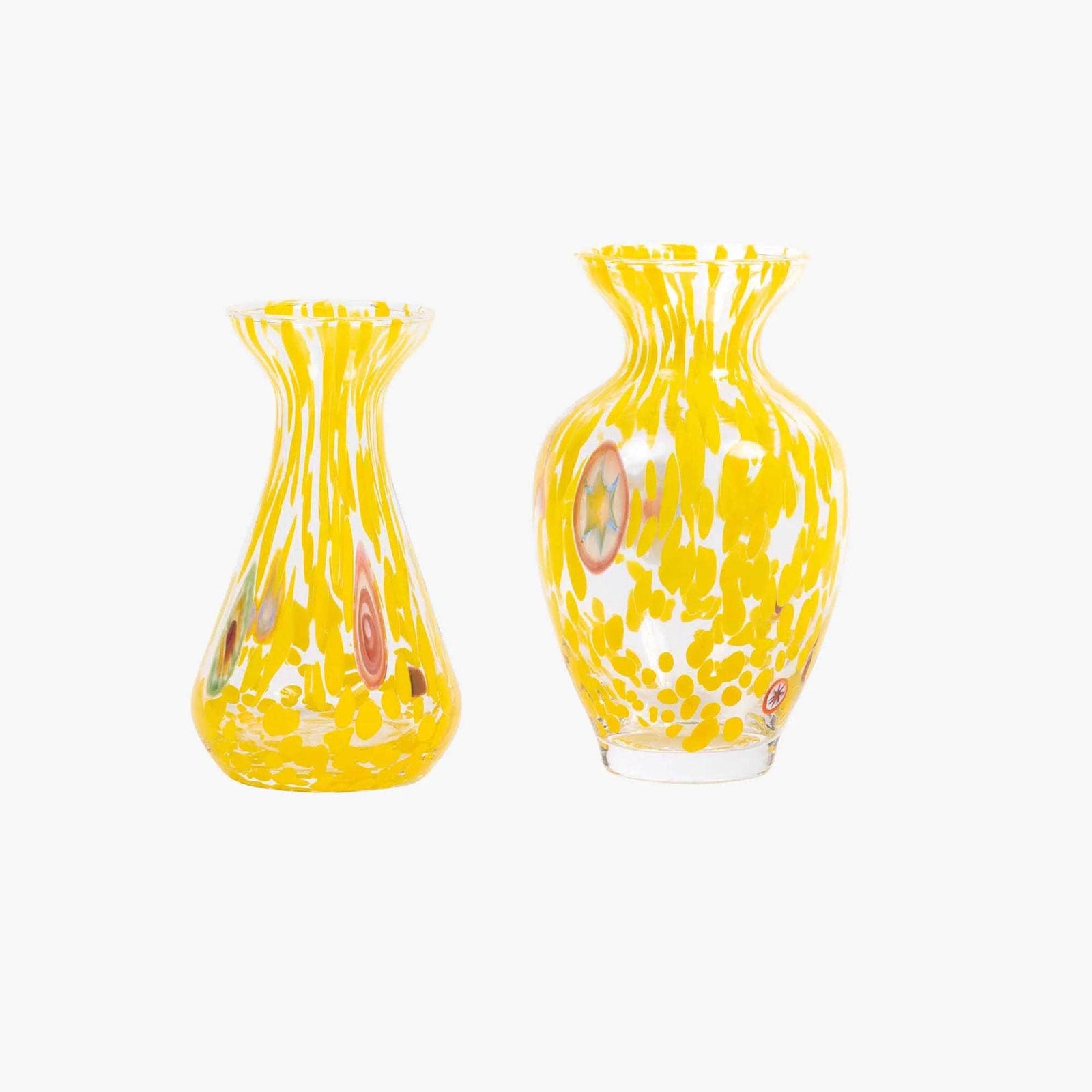 Yellow Bud Vases