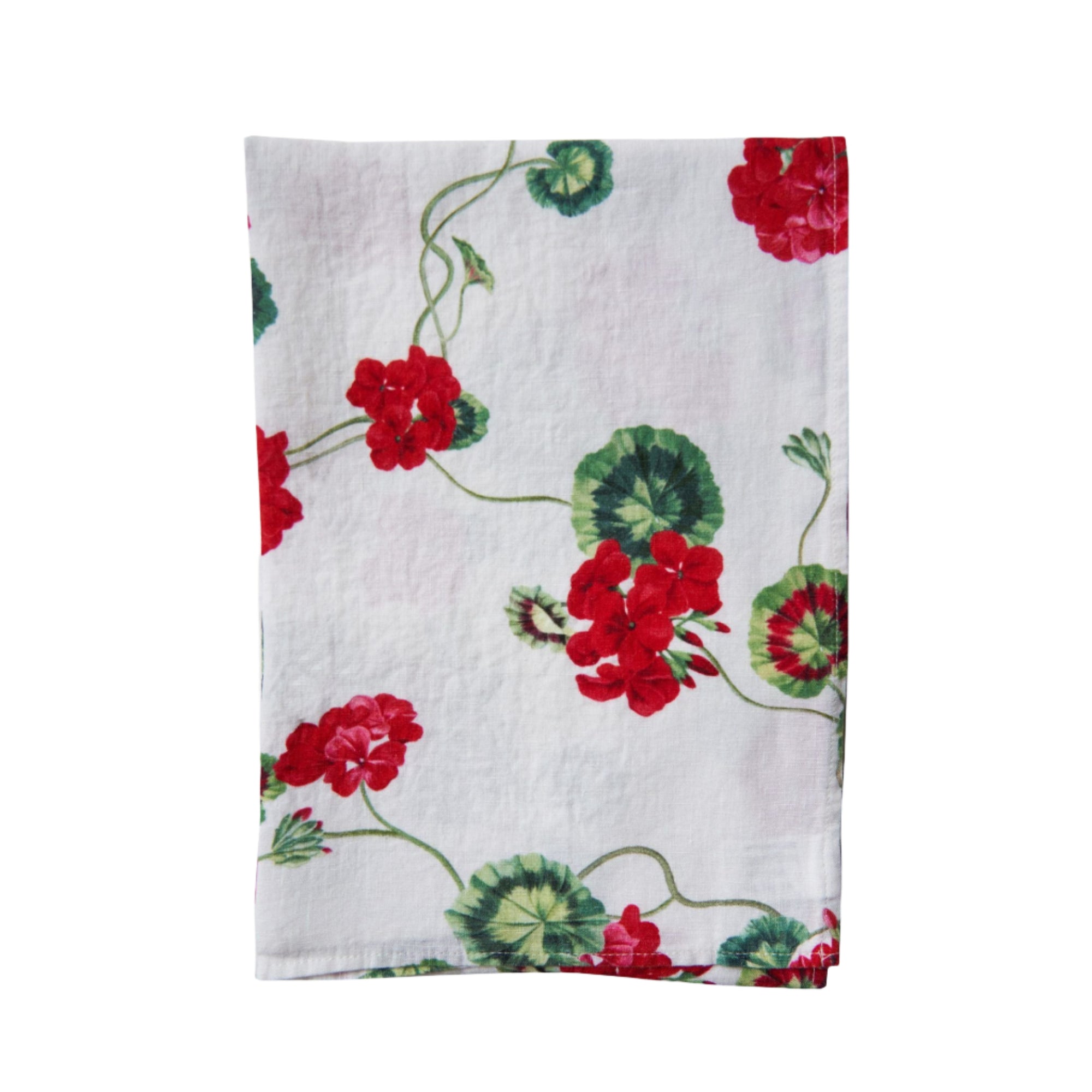 Geranium Linen Runner