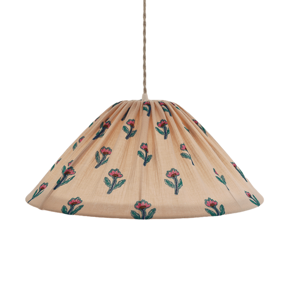 Conical Pendant Light Small Flowers Malala “Flora”
