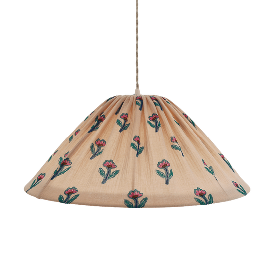 Conical Pendant Light Small Flowers Malala “Flora”