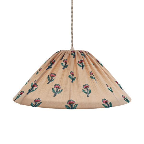 Conical Pendant Light Small Flowers Malala “Flora”