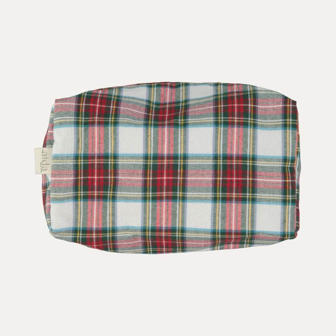 Light Tartan Toiletry Bag