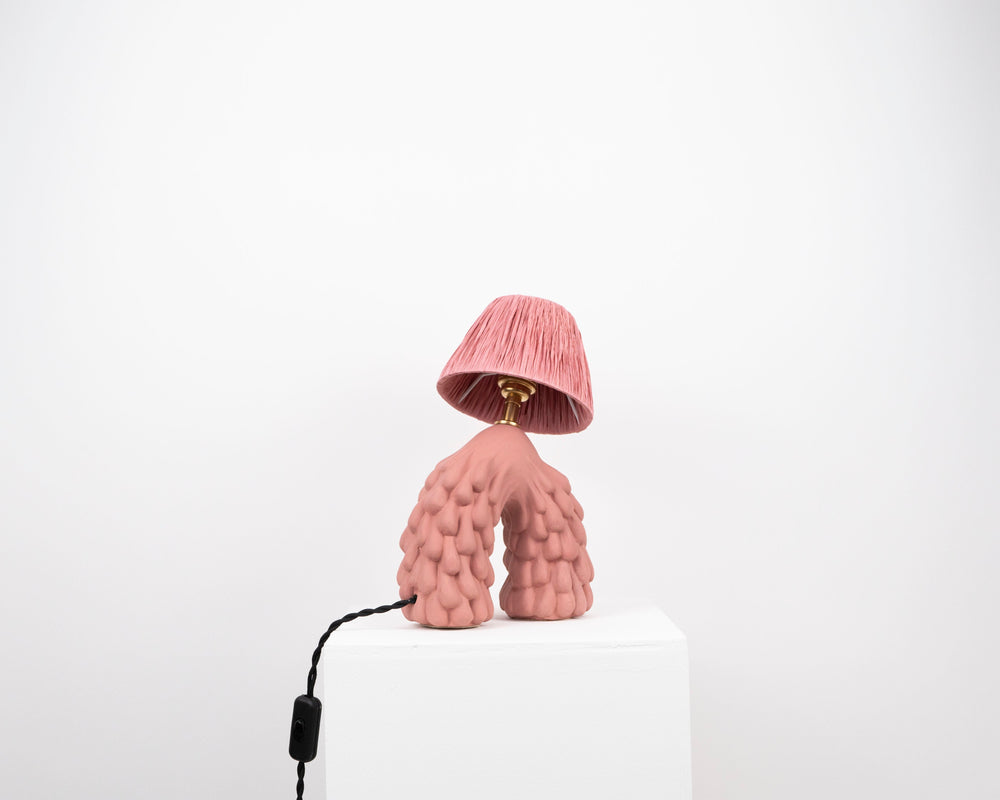'Follow' Table Lamp - Peony Pink
