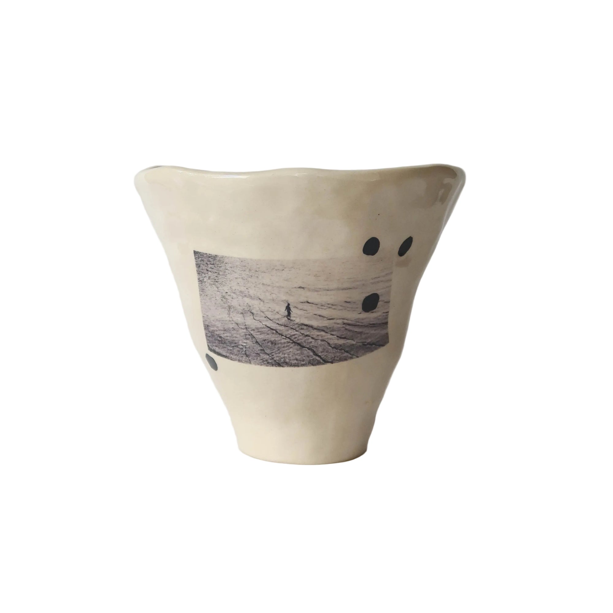 Black and White Photo Vase – La Ciotat